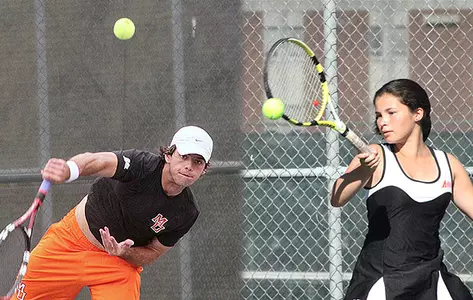 Men's and Women's Tennis Down Alabama St. Image