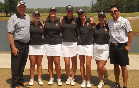 Women's Golf Jumps to Third at A-Sun Championship Image