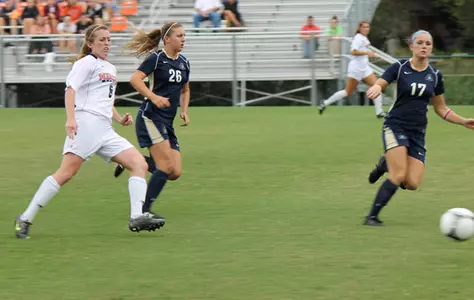 Women's Soccer Takes Convincing 3-1 Win Over ETSU Image