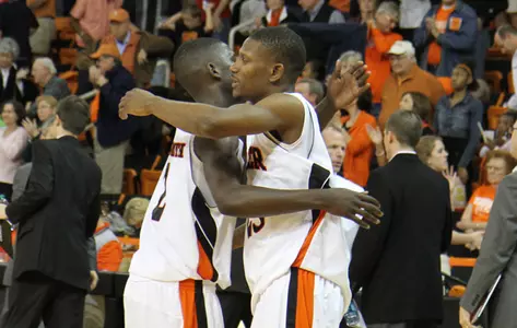 Men's Basketball Clinches Share of A-Sun Regular Season Title Image