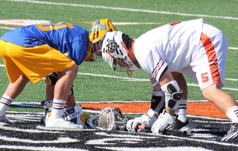 Mens Lacrosse Edged by Towson in Overtime, 9-8 Image