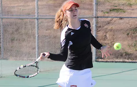 Women's Tennis Cruises Past Alabama State, 7-0 Image