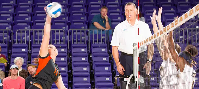 Chattanooga Slips Past Mercer Volleyball, 3-1 Image