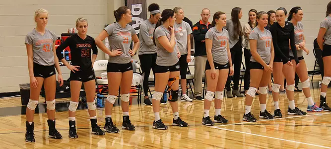 Volleyball Downs Wofford, 3-2 Image