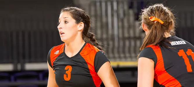 Volleyball Cruises Past Savannah State Image