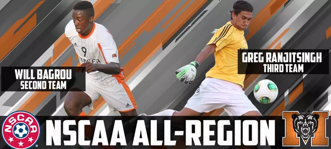 Bagrou, Ranjitsingh Named to NSCAA All-Region Teams Image