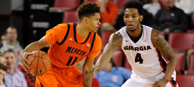 Men's Basketball Falls in Three Overtime Battle at Georgia Image