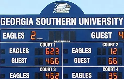 Men's Tennis Takes Out Georgia Southern 4-2 Image