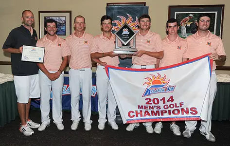 Men's Golf Claims A-Sun Title; Rule Earns Individual Medalist Honors Image