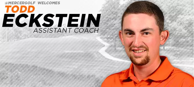 Todd Eckstein Joins Mercer Men's Golf Staff Image