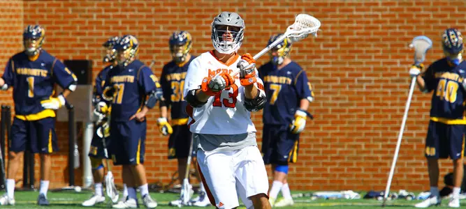 Men's Lacrosse Downs High Point in Overtime, 12-11 Image