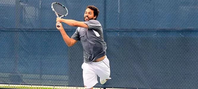 Men's Tennis Sweeps The Citadel, 7-0 Image