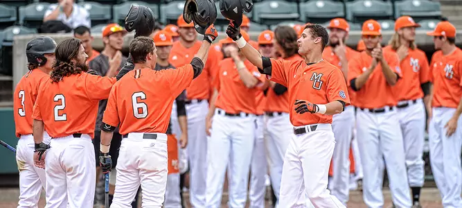 Baseball Rolls Past VMI, 19-7, to Advance to SoCon Semifinals Image