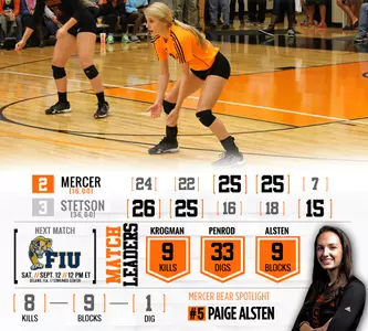 Mercer Comeback Bid Falls Short at Stetson Image