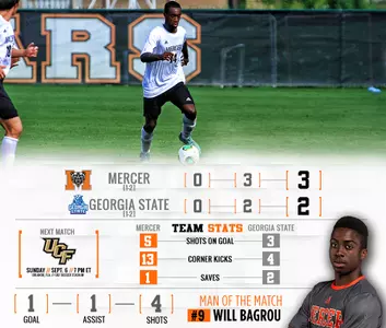 Men's Soccer Uses Late Goal to Edge Past Georgia State Image