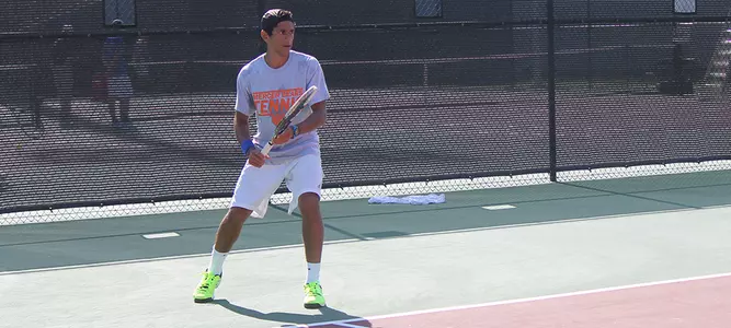 Men's Tennis Drops Match to No. 44 Georgia Tech Image