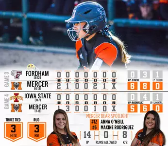 Softball Wins Two Games, Advances To Tournament Championship Image