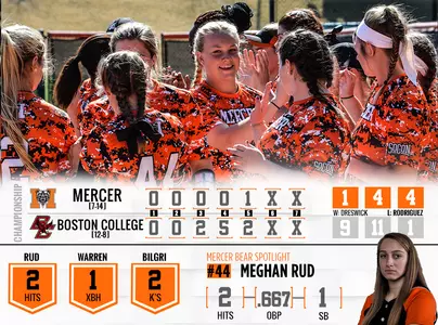 Softball Falls In Black & Orange Challenge Championship Image