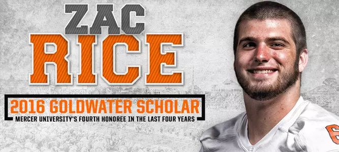Zac Rice Earns Prestigious Goldwater Scholarship Image