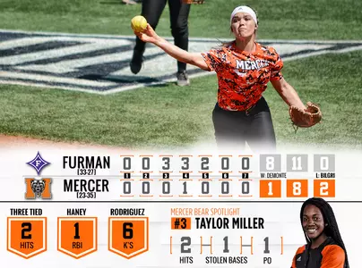 Softball's SoCon Tournament Run, 2016 Season End With Loss To Furman Image