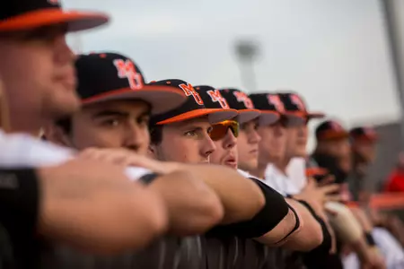 Baseball team 2017 dugout