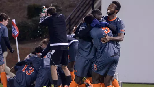Men's Soccer Celebration