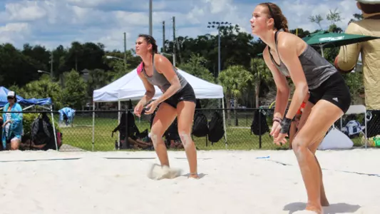 Danielle Faust and Claire Waliczek