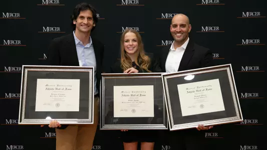 2018 Mercer Athletic Hall of Fame Class