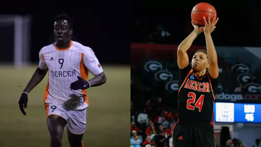 Bagrou and Lawrence SoCon Athletes of the Year