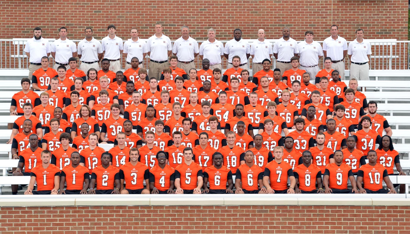 2013 Mercer Football Team Photo