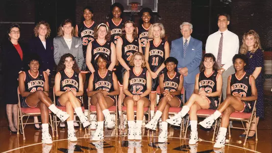 1990-91 WBB Team Photo
