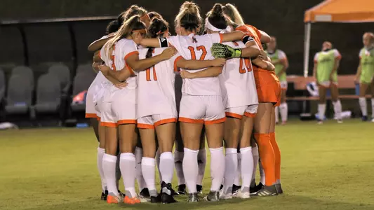 Women's Soccer Huddle 2020
