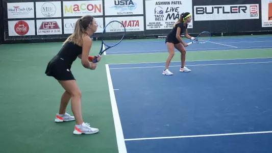 Mercer duo in action