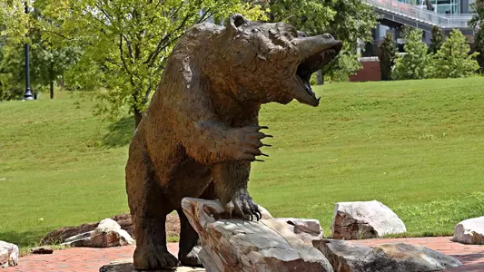 Bear Statue Campus