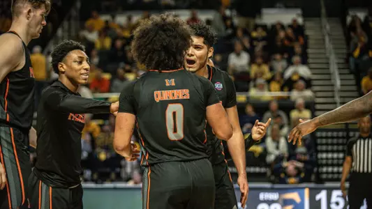 Luis Hurtado Jr. celebrating