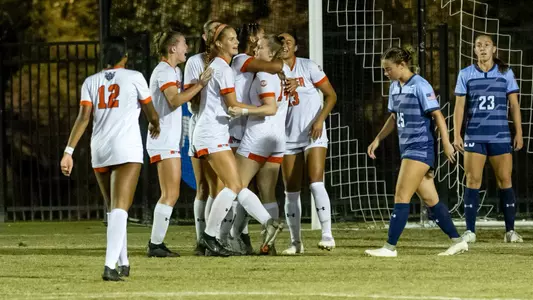 women's soccer goal celebration