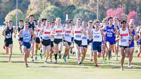 men's cross country conference race start