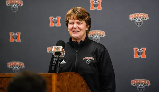 Coach Gardner at Press Conference