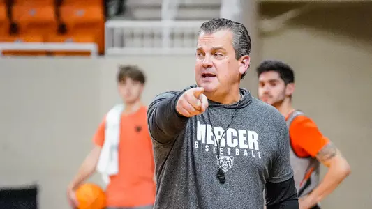 Head Coach Greg Gary at Practice