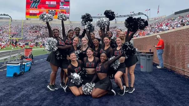 Dance Team At Ole Miss