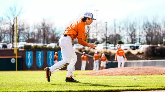 Jozsef Rohrbacher about to throw the ball
