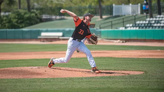 Josh Farmer pitching