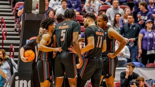 Team huddle