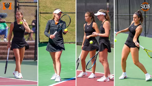 Women's Tennis All-SoCon graphic