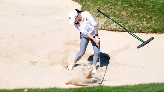 Camilla Jarvela bunker shot
