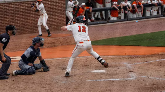 Carter Sanford about to hit