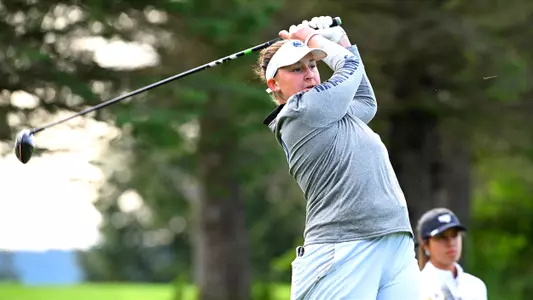 Penn State Transfer Katie Scheck swinging