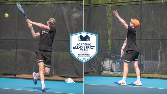 Men's tennis CSC graphic