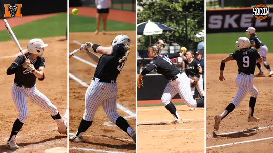 Softball All-SoCon teams graphic