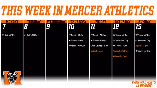 This Week in Athletics (Oct 7-13)